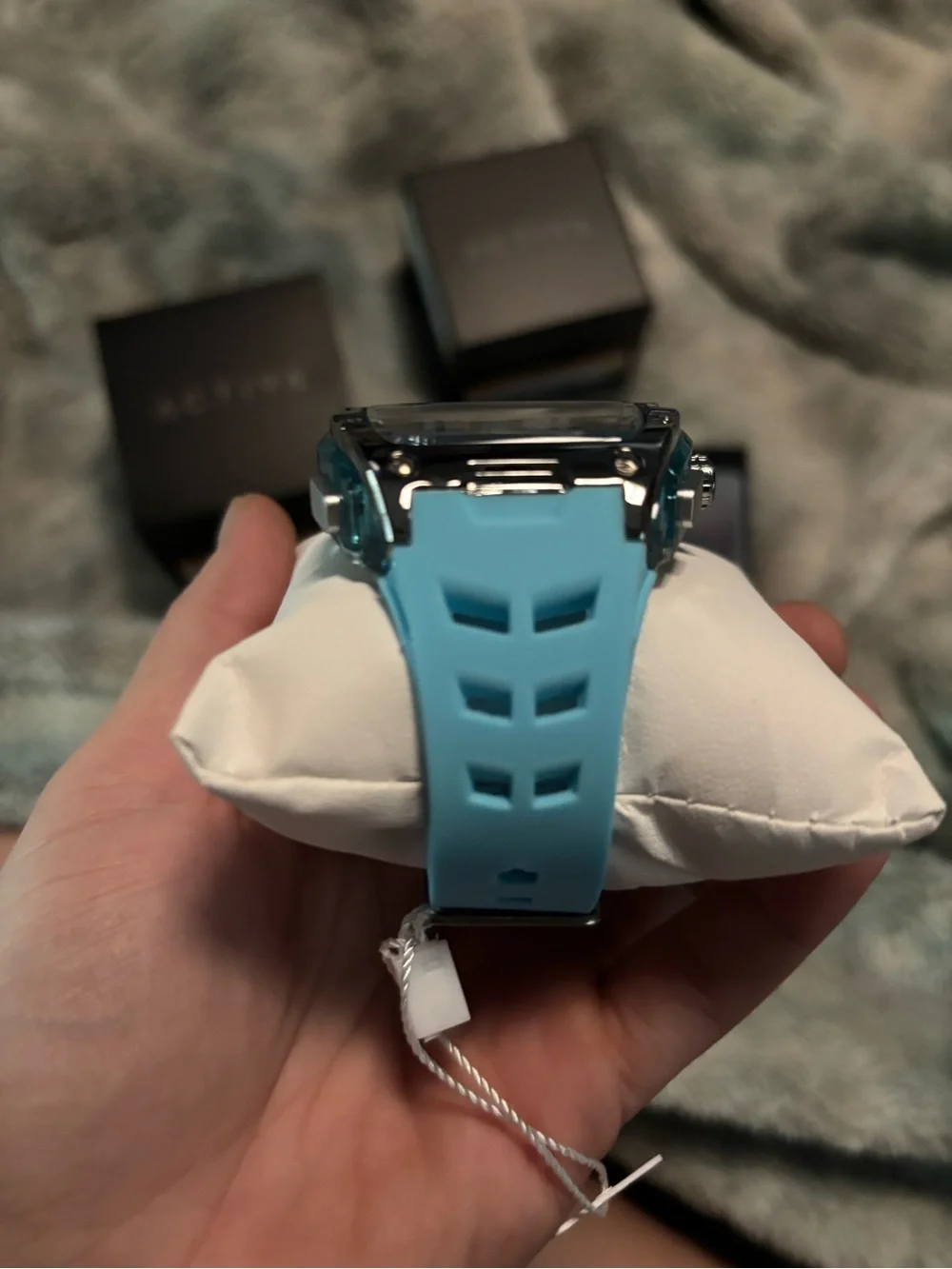 Activa X Invicta Digital Men's Watch - 50mm, Light Blue (ACW8131-002)
